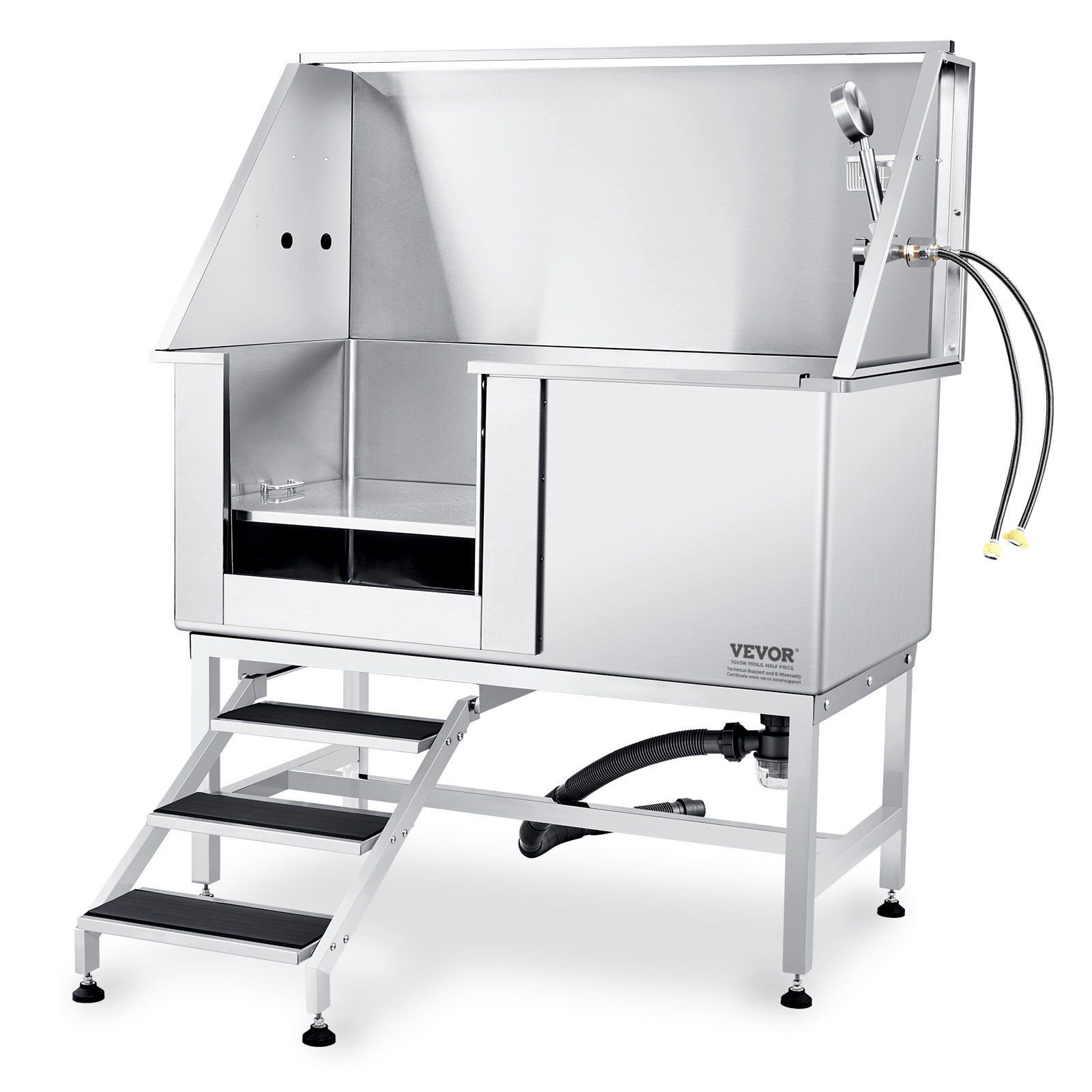 Spa Day, Every Day: The Ultimate Stainless Steel Dog Bathing Station