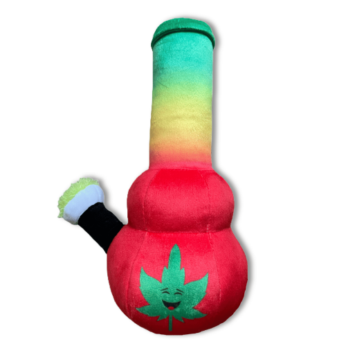 My Name is Bo da Bong, Funny Squeaky Weed Dog Toy, Cute Stuffed Parody Rasta Pot Bong, Cool Plush 420 Novelty Gift for Puppies & Small My Name is Bo da Bong, Funny Squeaky Weed Dog Toy, Cute Stuffed Parody Rasta Pot Bong, Cool Plush 420 Novelty Gift for Puppies & Small